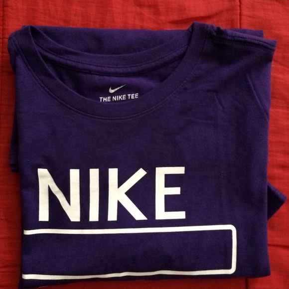 SOLD - The Nike Tee 1972 Purple Large Athletic Cut - Picture 5 of 5